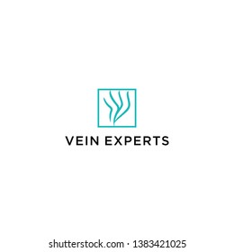 Monogram Logo and designs concept for vein Vector illustration EPS 10