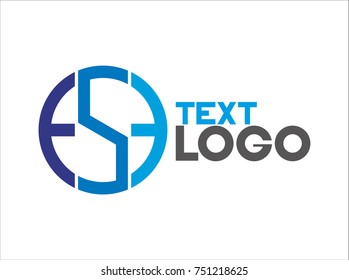 monogram logo e s a