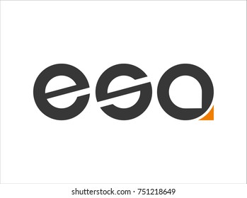 monogram logo e s a