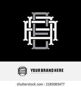 Monogram Logo Initial Letters E Aae Stock Vector (Royalty Free ...