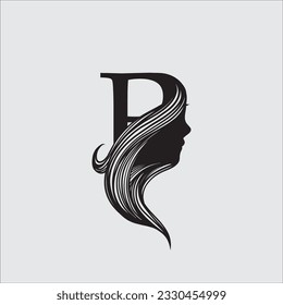 monogram logo, letter B Beauty vector iconic