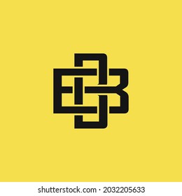 Monogramm Logo des Briefes bb