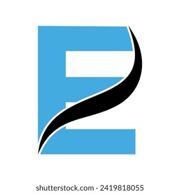 Monogramm-Logo-Brief E für Unternehmen und Firmenzeichen