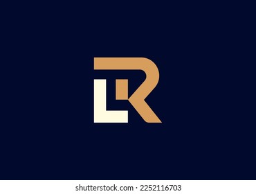 Monogram logo letter R L 