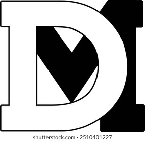 DISEÑO DE ARTE DE MARCA DE LOGOTIPO MONOGRAM