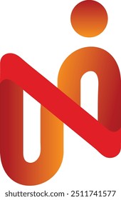 Diseño de arte de marca de logotipo de monograma