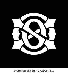 Monogram Logo SOX, XOS, OSX, Modern Vibrant, Can Be Applied to Logos, Clothing Designs, Social Media Visuals, Print Materials, and Various Digital Branding Purposes