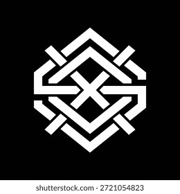 Monogram Logo SOX, XOS, OSX, Modern Vibrant, Can Be Applied to Logos, Clothing Designs, Social Media Visuals, Print Materials, and Various Digital Branding Purposes
