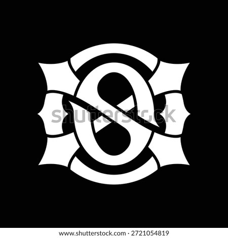 Monogram Logo SOX, XOS, OSX, Modern Vibrant, Can Be Applied to Logos, Clothing Designs, Social Media Visuals, Print Materials, and Various Digital Branding Purposes
