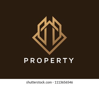 Monogram Logo, Symbol, Template Design Vector, Emblem, Concept Design, Creative Icon