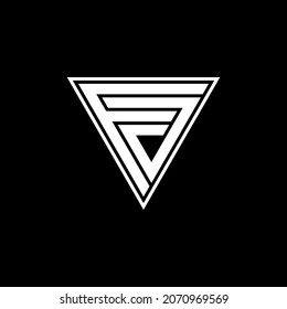 Un logotipo en monograma que combina las letras F y A está hecho en un estilo sencillo pero se ve muy elegante y minimalista, lo que será muy adecuado para su logotipo de la industria creativa.