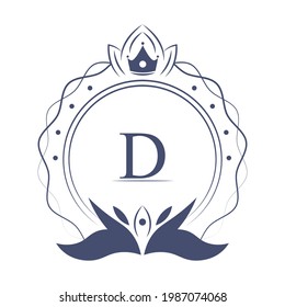 Modèle de logo de collection de logos de monographies vintage