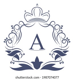Modèle de logo de collection de logos de monographies vintage