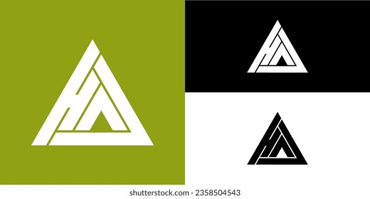 Monogram Logos HAV Company Name