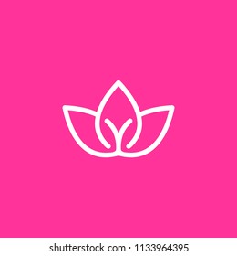 Monogram Lotus / Initial Y logo design inspiration