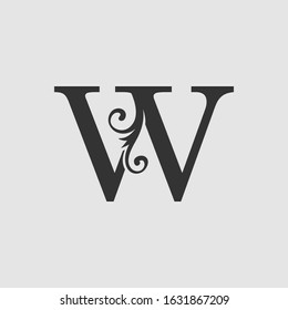 54,981 W monogram logo Images, Stock Photos & Vectors | Shutterstock