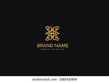 Monogram Luxury Logo Template, Logo Luxury, Logo Gold classic, Icon Logo Gold luxury, Branding