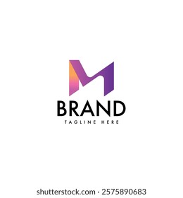 Monogram M Logo Design Template. Letter M Logo Template