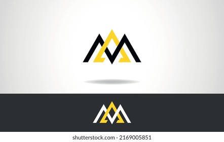 Monogram MA Letter Vector Icon
