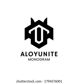 Monogram minimalist simple logo design inspiration