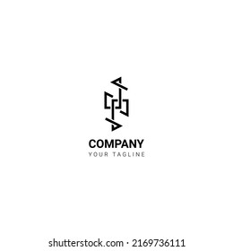monogram or monoline company logo representing the fields of agriculture, technology, entertainment, jewelry, construction, law, consulting, agencies, electronics, jewelry, architecture, fashion,