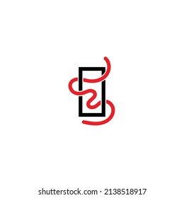 monogram or monoline square logo is suitable for businesses or companies in the fields of technology, construction, finance, agents, consultants, entertainment, beauty, health, jewelry, fashion