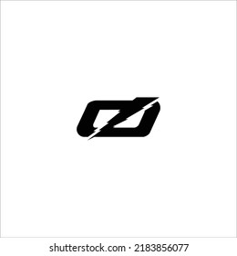 Monogram O and energy icon