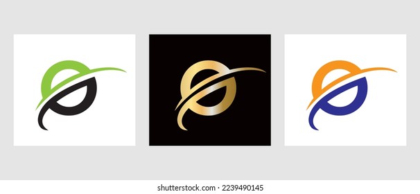 Monogram O Letter Logotype Symbol. Letter O Logo Design Template