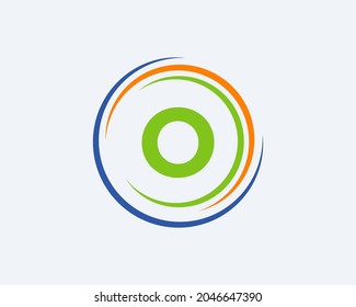Monogram O Logo For Real Estate, Business, And Company Identity. O Logo. O Letter Icon Design Vector Illustration