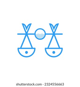 The monogram is the pin law and fish. Elegant and outline.
