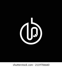 Monogramm und professioneller Anfangsbuchstabe Q OQ QO Logo Design auf schwarzem Hintergrund.