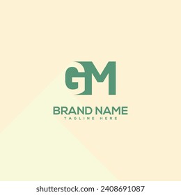 Monogram Professional einzigartiges GV MG Logo Design Template. Initials Business-Logo.