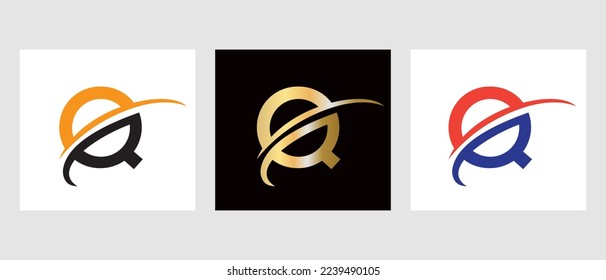 Monogram Q Letter Logotype Symbol. Letter Q Logo Design Template