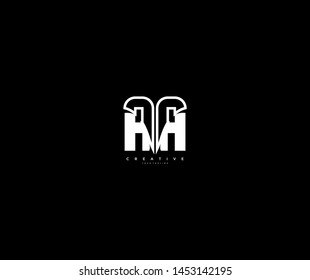 Monogram Stylish Elegant Letter AA Logo Design