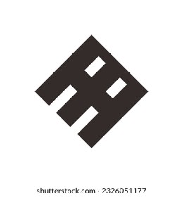 DISEÑO DE LOGOTIPO MONOGRAM TILE PARA FINES DE NEGOCIOS