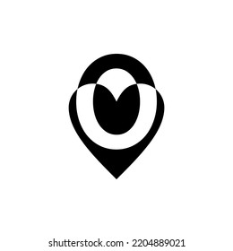 monogram vector logo for business and more