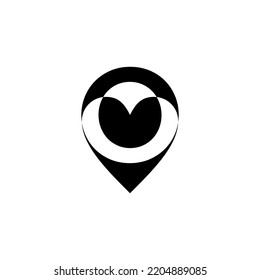 logotipo de vector de monograma para empresas y más