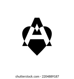 monogram vector logo for business and more