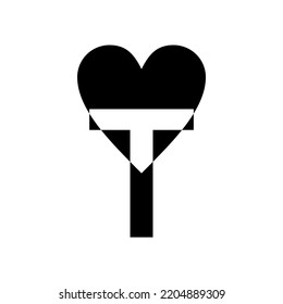 logotipo de vector de monograma para empresas y más