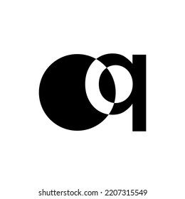 monogram vector logo for business and more