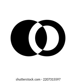 logotipo de vector de monograma para empresas y más