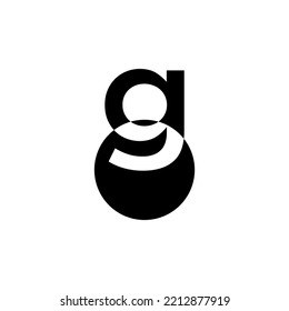 logotipo de vector de monograma para empresas y más