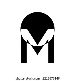 monogram vector logo for business and more