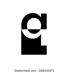 monogram vector logo for business and others