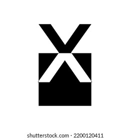 logotipo de vector de monograma para empresas y otros