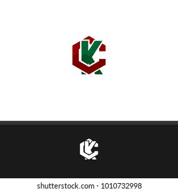 monogram vector for your company logo or element of your great project