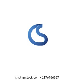 monograms of the letter CS