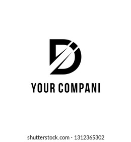  Monogran Initials ID DI Logo Design