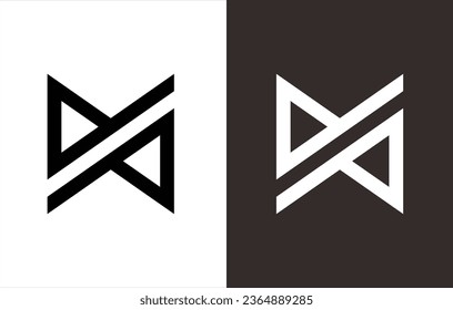 DISEÑO DE LOGOTIPO DE MONOGRAFÍA QUE FORMA LAS LETRAS "D" Y "P", ADECUADAS PARA SU IDENTIDAD DE NEGOCIO