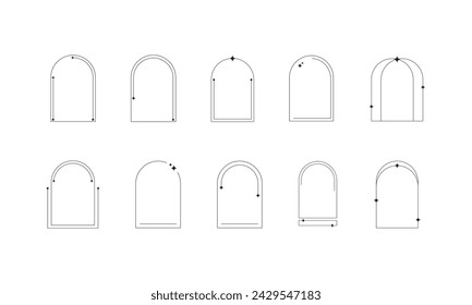 Monoline Arch Frame Element Set